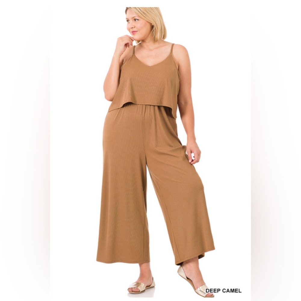 JumpSuit Deep Camel
